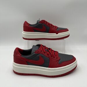 Nike Red and Gray Women's Sneakers